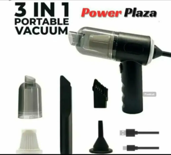 Multifunctional 3 in 1 Portable Vacuum Cleaner Duster Blower Air Pump