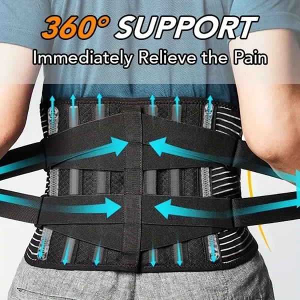 Hilton™ | Ultra Comfort Adjustable Lumbar Support Belt For Back Pain - Image 4